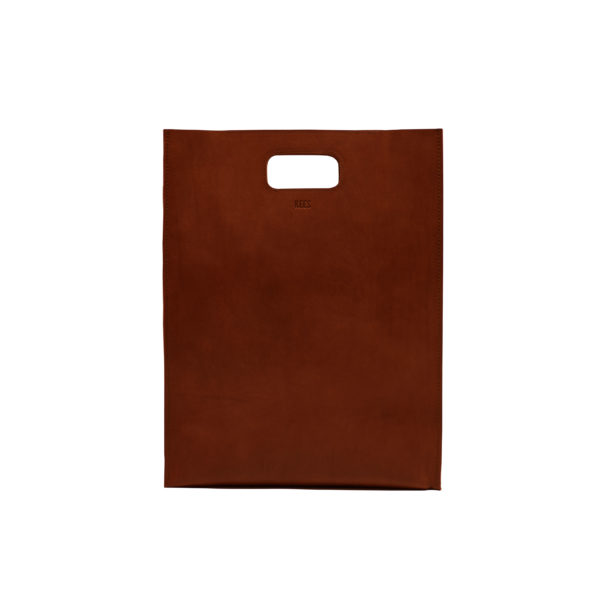 KEES001 Red brown handbag