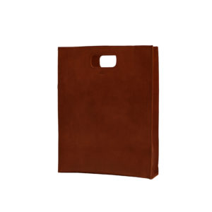 KEES001 Red brown handbag front
